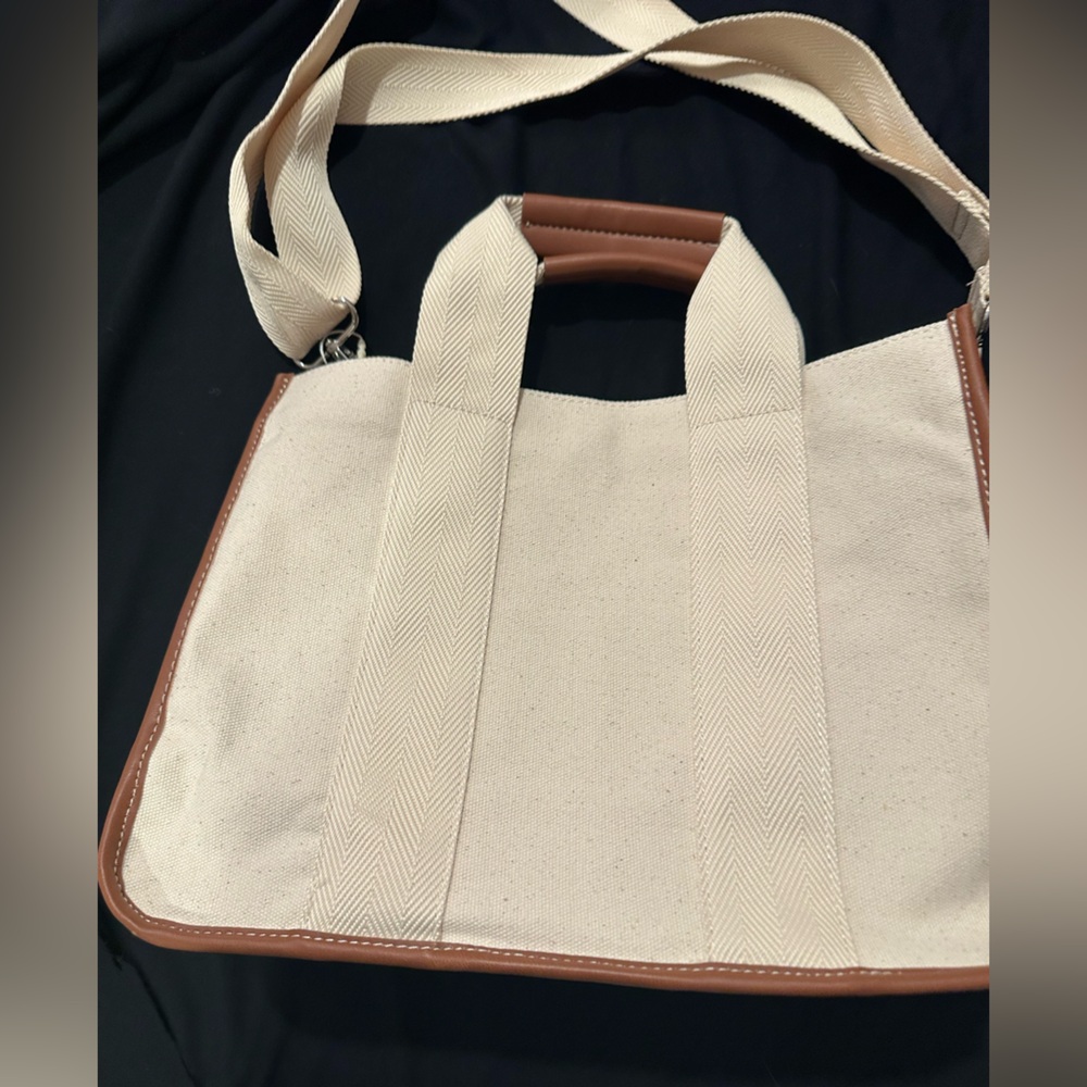 Primark Cream Canvas Tote Bag - Picture 8 of 8